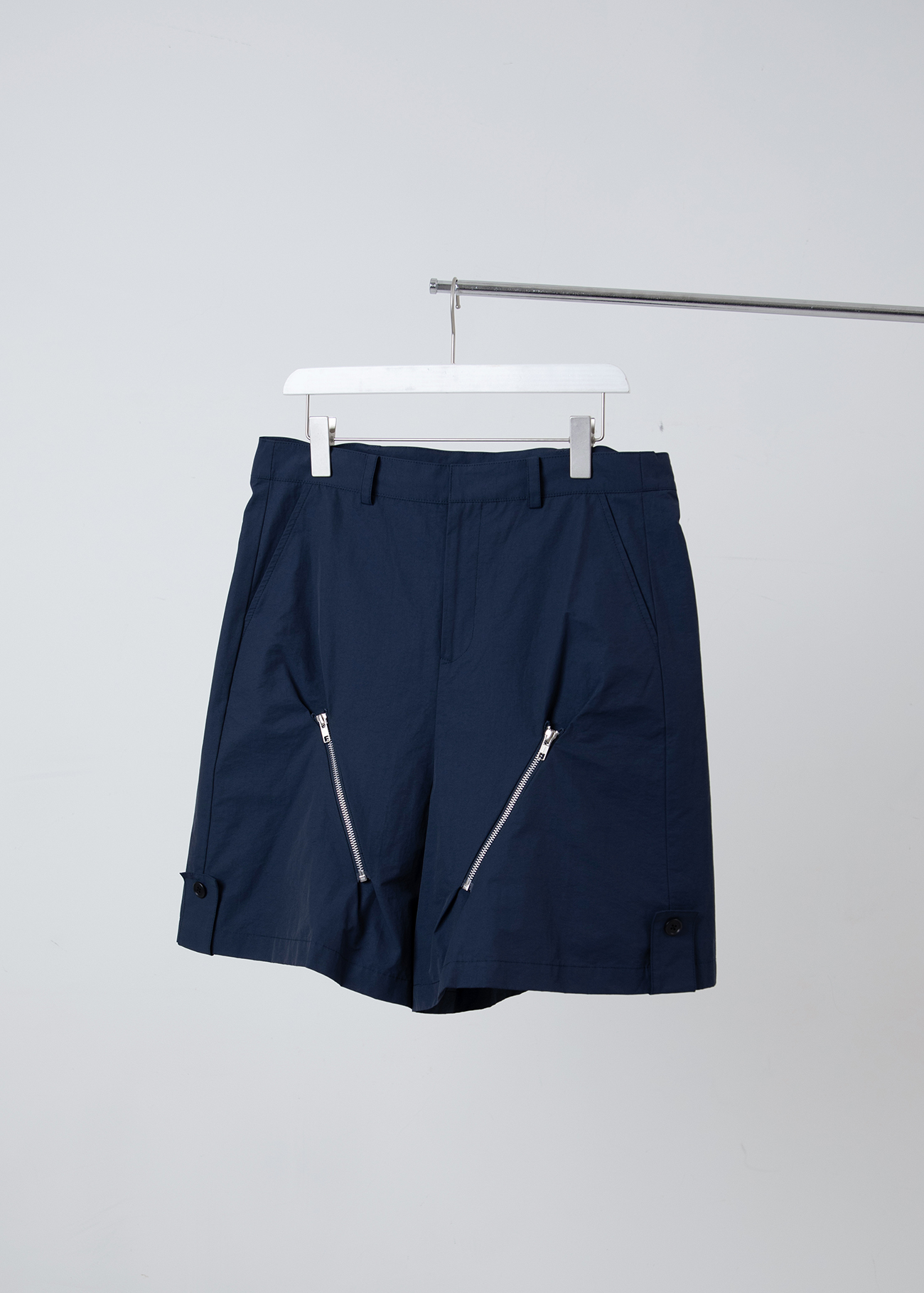 Zip Detailed Shorts